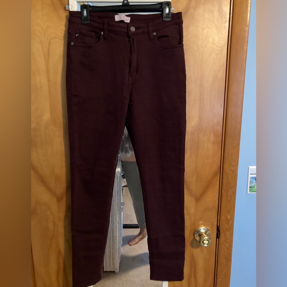 Kancan skinny burgundy jeans ! Excellent condition